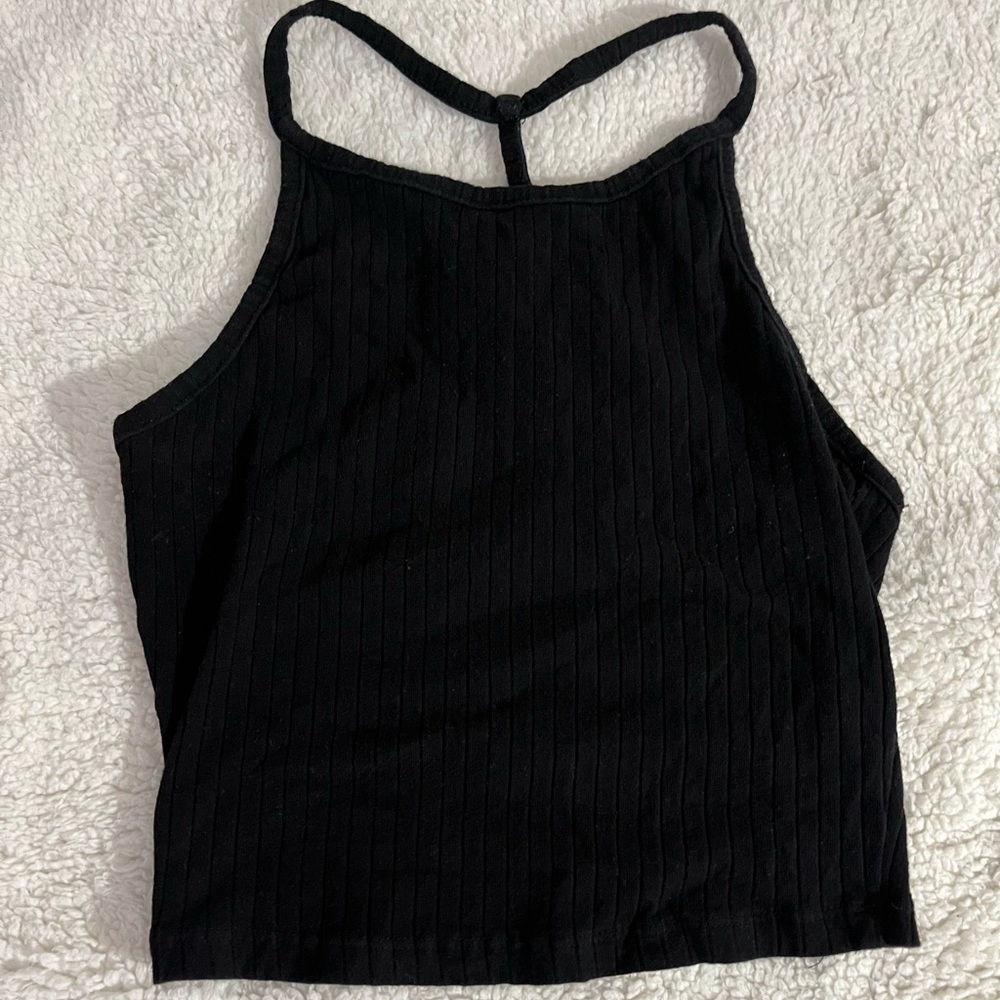 Bozzolo Black Tank Top